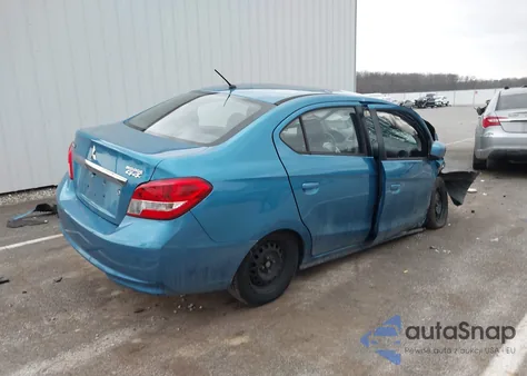 2019 Mitsubishi Mirage G4 Es z USA, uszkodzony, nr VIN ML32F3FJ5KHF04157